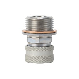 Stahlbus Oil Drain Valve Plug M16x1.5x12mm Steel - CLEAN, EASY, NO TOOL Oil Change - Include Oil Drain Plug, Washer, Cap, Connector, Silicone Hose