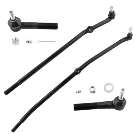 BOXI 4PCS Front Suspension Tie Rod Kit For Dodge Ram 1500 2500 3500 4WD 4x4 8-Lugs