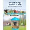 GNCC Smart Bird Feeder with Camera Wireless Outdoor, 1080P Wild