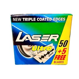 Laser Ultra Razor Blades Pack of 50
