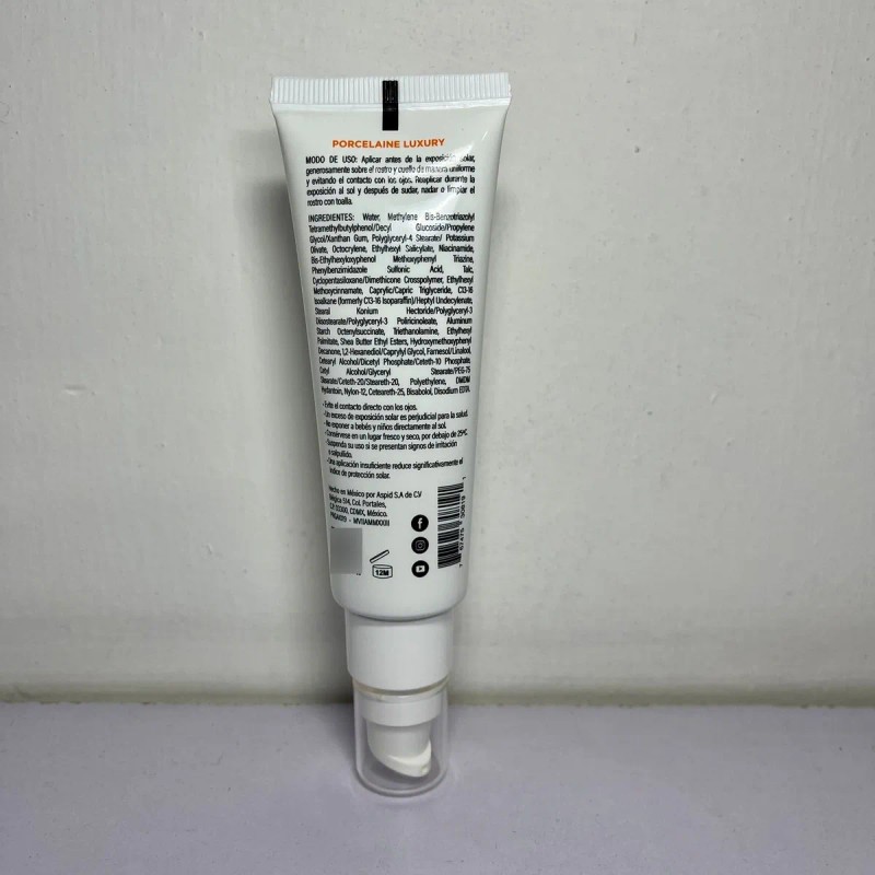 Aspidpro Porcelaine Luxury Protector Solar Crema