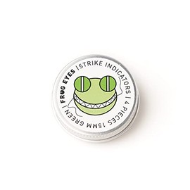 Frog Eyes Strike Indicators 15mm 4-Pack Green (FE-SI-15-G)