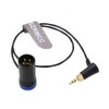 SZRMCC Low Profile XLR 3 Pin Male to Latch 3.5mm