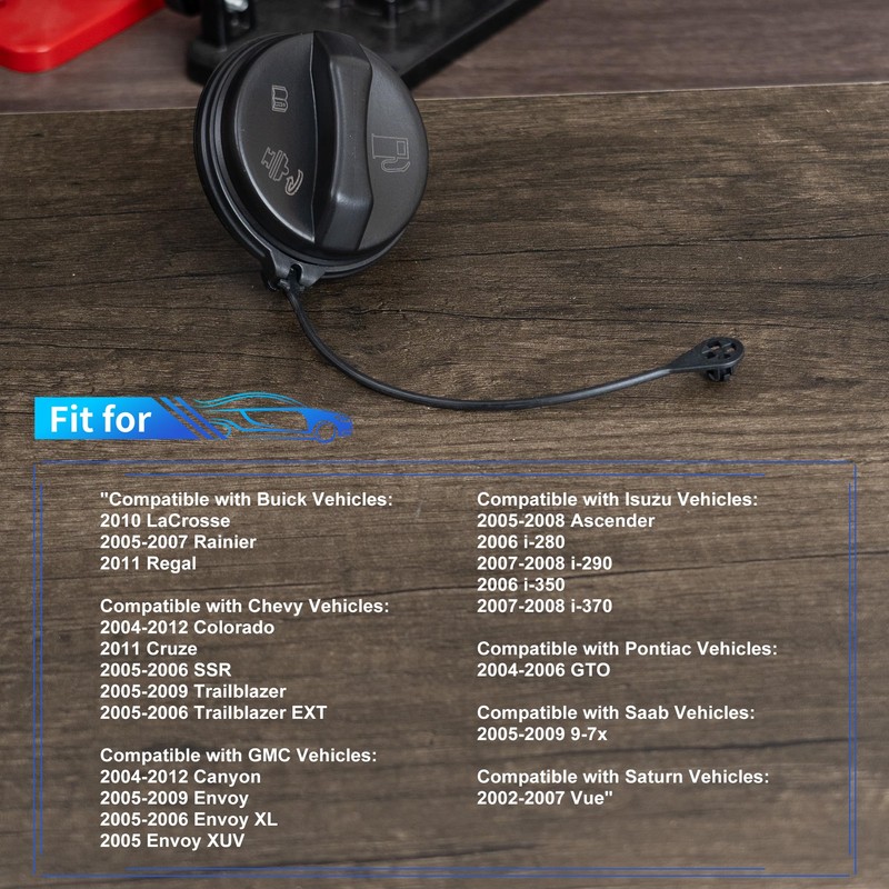 Rldym Fuel Gas Cap GT291
