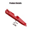 2 Pack Cleaner Head Clip Latch Tab Button with Spring