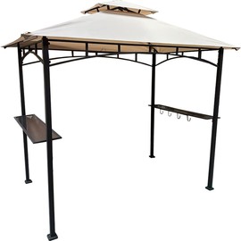 Garden Winds Replacement Canopy Top Cover Compatible with The A103000102 Grill Gazebo - RipLock 350