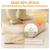 Ultra Space Saving Self Compression Organizer,Compression Storage Bags, Self Compression