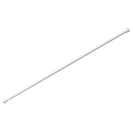 CSZ Tension Rod, Stylish, Mini Pole, White, Size M, 27.6 - 47.2 inches (70 - 120 cm)