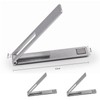 ThFmlva 2-Pack Ultra-Thin Alloy Phone Kickstand - Adjustable, Foldable &