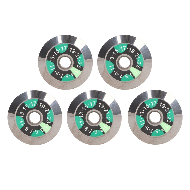 5 Pcs Optical Fiber Cleaver Blade 20mm Diameter 4mm ID
