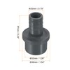 PATIKIL UPVC Reducer Pipe Fitting 32mm OD 20mm Barbed, 2