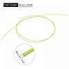 sourcing map Fiber Optic Rods PMMA 0.5mmx50cm for Sight Filament