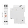 Din Rail Circuit Breaker Remote Control Smart WIFI Switch for