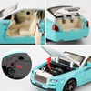 imtfzct 1/32 Rolls Royce Phantom Light Metal Car Model, Sound