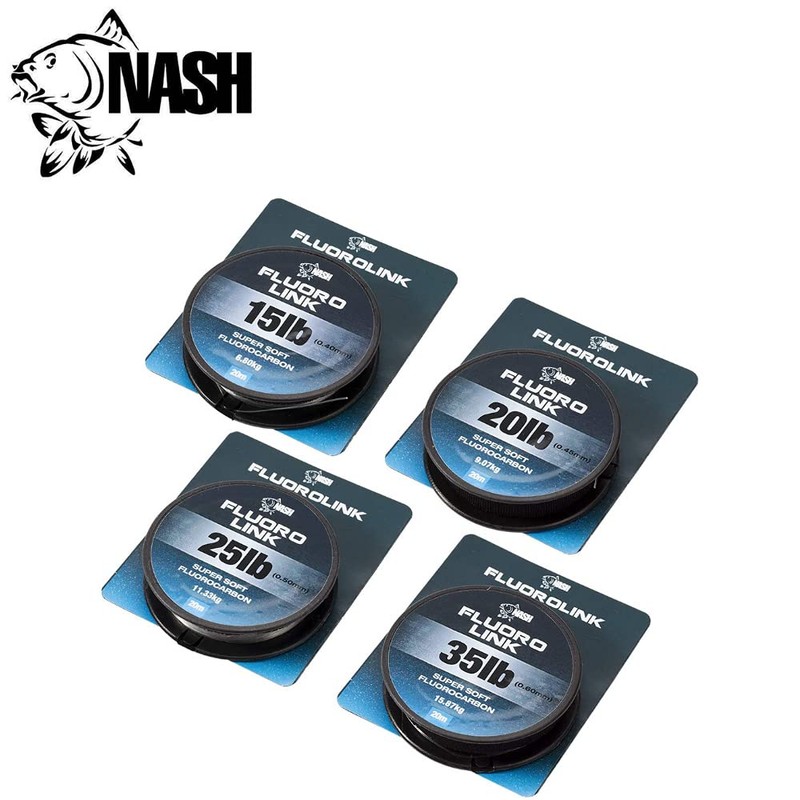 Nash Fluoro Link Super Soft 20m (20lb)