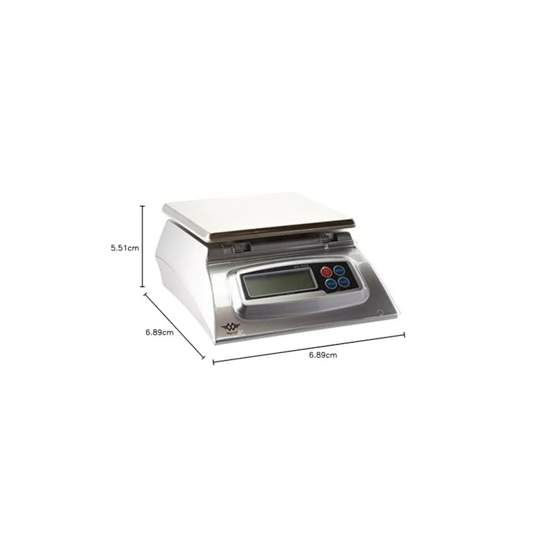 My Weigh - Báscula de cocina de acero inoxidable, 7000