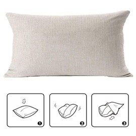 Qinqingo American Popular Sports Decorative Throw Pillow Cover Set of 2 Love Basketball Pillow Covers 12 x 20 Inches Cotton Linen Lumbar Pillow Case Home Decor Cushion Cover (Rectangle01)