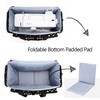 LUXJA Sewing Machine Carrying Bag with Removable Padding Pad, Travel