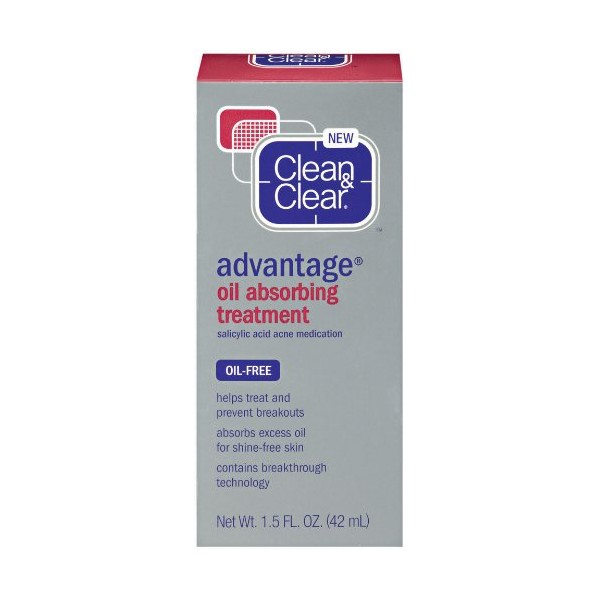 Clean & Clear Advantage Oil-Absorbing Treatment, 1.5 Ounce