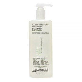 Giovanni Tea Tree Triple Shampoo, 710ml, 1 piece 710ml x 1 piece / 지오바니 티트리 트리플 샴푸, 710ml, 1개 710ml x 1개