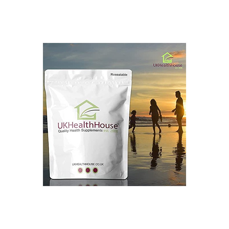UKHealthHouse Copper Bisglycinate 1mg - 500 Tablets 1,000mcg Mineral Supplement