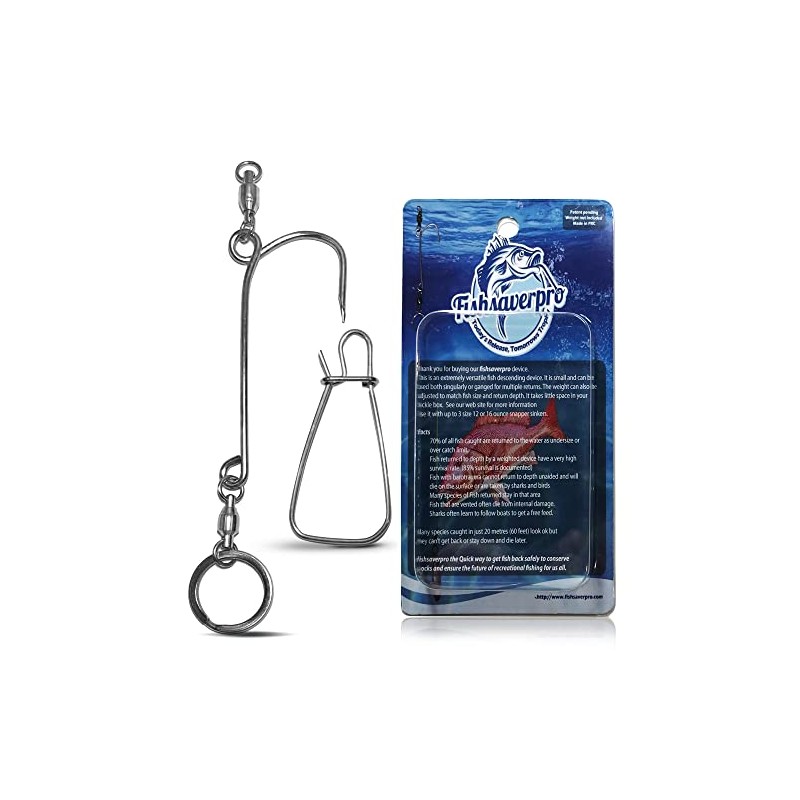 2 PackFishsaverpro fish descending return device - Compact & reliable