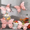 12 Pcs Large Butterfly Party Decoration Paper Butterfly Stickers in