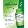 Nature's Truth Triple Omega 3 6 9 | 3600mg |