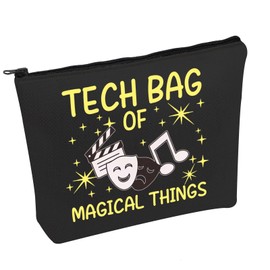 Stage Manager Cosmetic Bag Tech Bag of Magical Things Cosmetic Bag Stage Play Gift Theater Lover Gift (Tech Bag B)