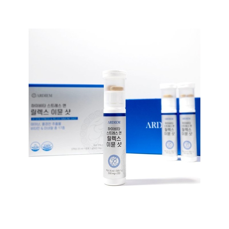 Ardiem Hivita Stress & Relax All-in-One Immune Shot 15 bottles