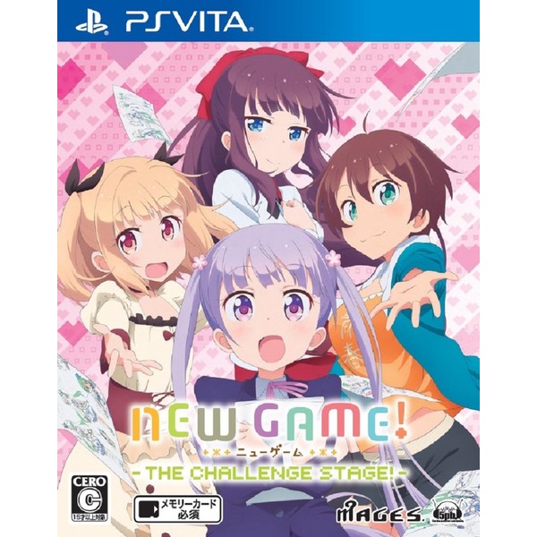 NEW GAME! -THE CHALLENGE STAGE!- - PS Vita