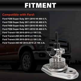 USTAR 904-464 Diesel Exhaust Fluid Injector, DEF Injector Compatible with Ford F250 F350 F450 F550 Super Duty V8 6.7L 2011-2016, Transit-150 250 350 L5 3.2L 2015-2019 Replace# AL3Z5J281A AL3Z5J281B