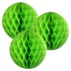 Paper Honeycomb Balls (Pack of 3) Christmas Tree Decorations Birthday