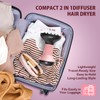 WUFAYHD Diffuser Hair Dryer for Curly Hair: Professional 2 in