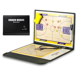 Joyeee Basketball Coaching Board, Premium Tactical Double-Sided Basketball Dry Erase Board with Dry Erase Markers and Magnetic Player, Christmas Men Basketball Gifts for Boys, Men, Students