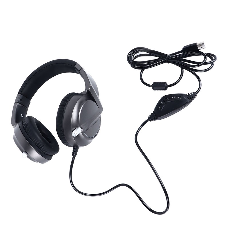 Gaming Headset 7.1 Sound RGB Light 50mm USB Powerful Bass