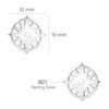 SOFIA MILANI - Women's Earrings 925 Silver with Zirconia Stones
