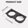 JERBOR Center Console Dual Cup Holder for OBS Ford F250