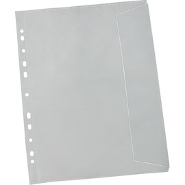 10 Document Wallets Open Sides with Filing Edge and Side Cover
