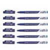 PILOT Frixion Erasable Fineliner Pens Pack of 6 Blue