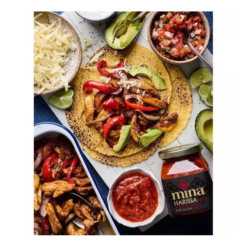 Mina Harissa Spicy Moroccan Red Pepper Sauce 10 oz
