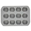 Farberware 12-c. Nonstick Nonstick Bakeware Muffin Pan, Gray