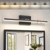 NIORSUN 24 Inch Modern Bathroom Light Fixture, 14W 5CCT Dimmable