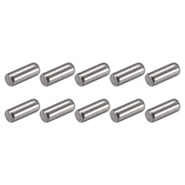 METALLIXIITY Knock Pins 3x6mm 50pcs 304 Stainless Steel Shelf Support Peg Pins Fastener Element for Metal Devices Furniture Installation Industrial DIY