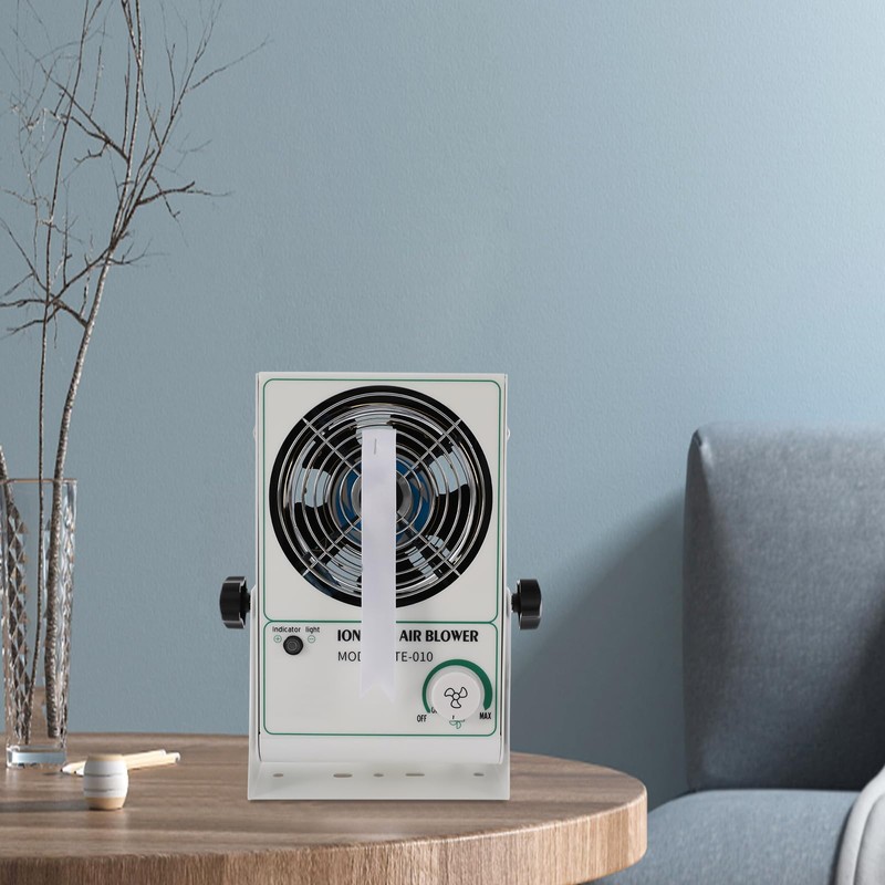 DYRABREST Ionizing Air Blower 110V Ion Anti-Static Elimination ESD Ionizer