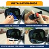 EcoNour Blind Spot Car Mirror (2 Pack) | Wide Angle