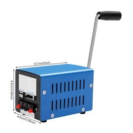 Hand Crank Generator - 20W Portable Power Supply for Emergency, Camping & Off-Grid Use | Manual USB Charger with Multiple Output Options