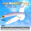 DUEL(デュエル) アイルマグネット TG ダータースリム 145mmフローティング 29g ピンクイワシ 遠投 重心移動
