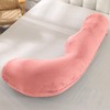 BATTOP Pregnancy Pillow for Sleeping,Body Maternity Pillow with Cooling Cover,Support
