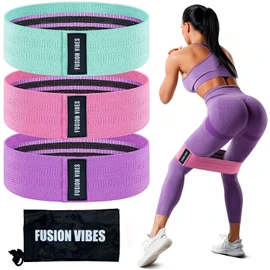 Resistance Bands, Fabric Resistance Bands for Glutes, Booty Bands for Women and Men, Workout Bands for Working Out Legs, Butt, Glute- Stretch Gym Fitness Bands, Workout Equipment, Workout Bands.